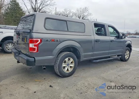 2019 Ford F150 Supercrew from USA, damaged, VIN 1FTFW1E46KFD34415